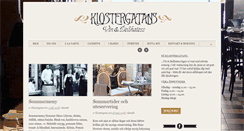 Desktop Screenshot of klostergatan.se